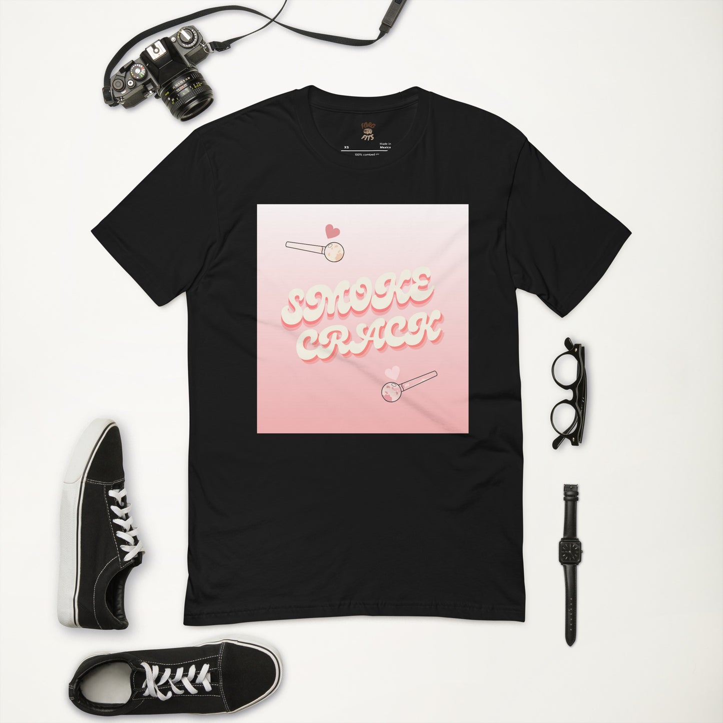 Smoke Crack Short Sleeve T-shirt