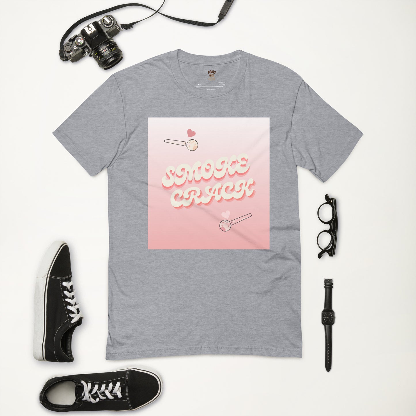 Smoke Crack Short Sleeve T-shirt