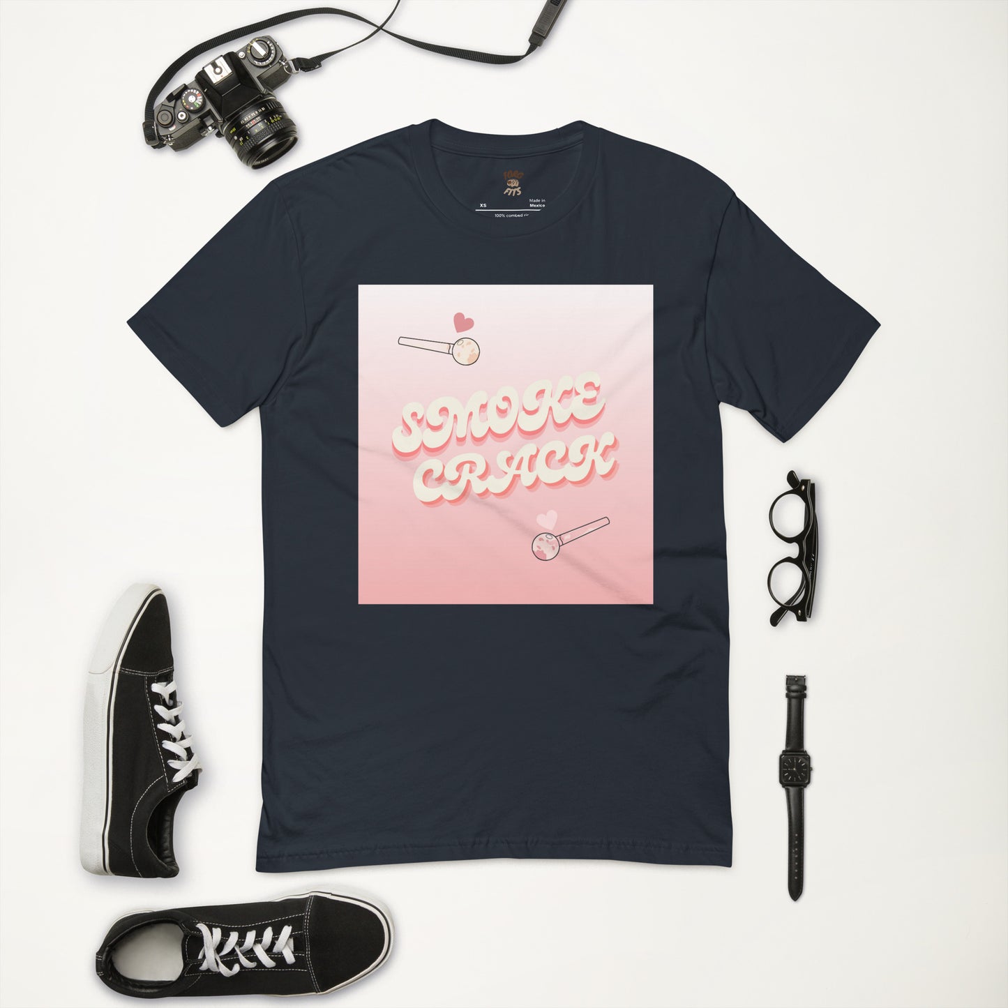 Smoke Crack Short Sleeve T-shirt