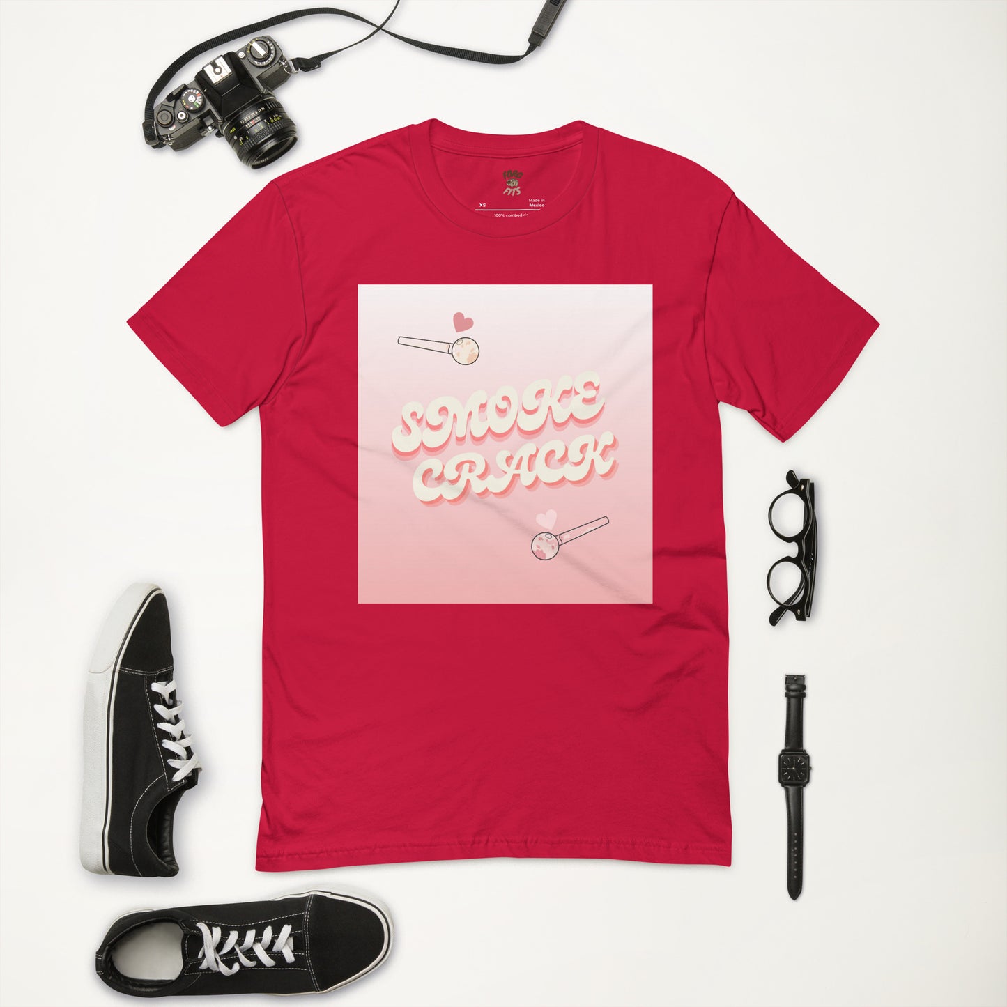 Smoke Crack Short Sleeve T-shirt