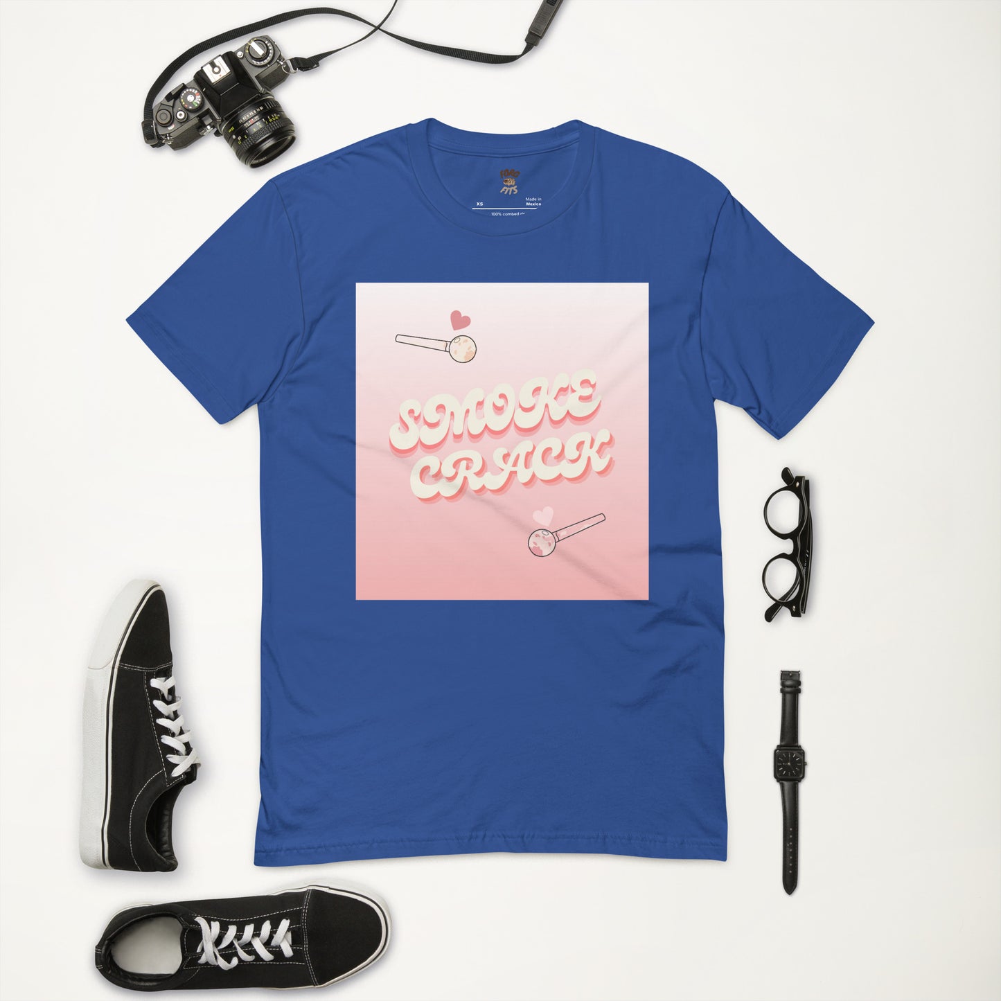 Smoke Crack Short Sleeve T-shirt